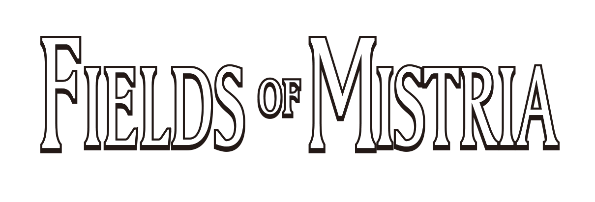 Official Fields of Mistria logo used as game reference artwork